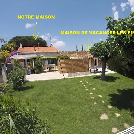 別荘 Maison De Les Pins Clim Piscine Chauffee