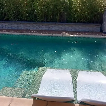 Maison De Les Pins Clim Piscine Chauffee *