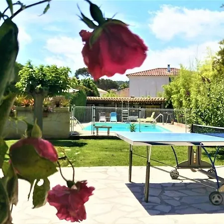 Maison De Les Pins Clim Piscine Chauffee